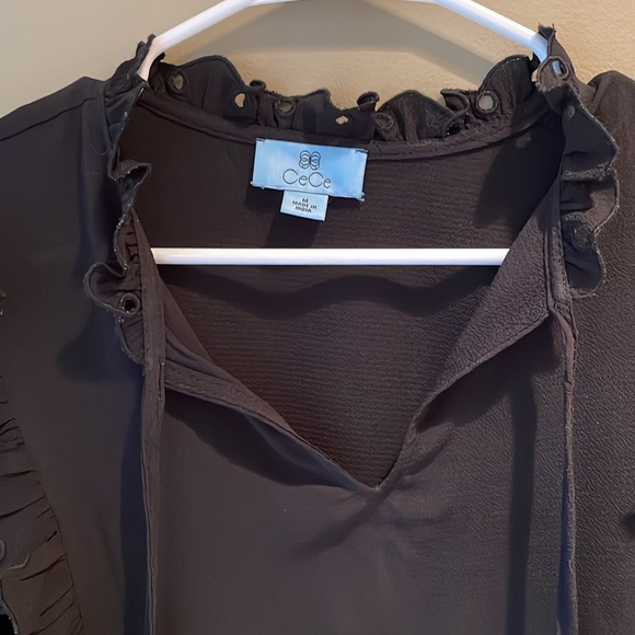 Nordstrom Ruffle Blouse - Picture 2 of 3